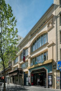 ATELIER D'ARCHITECTURE ELC PASSAGE REILHAC FACADE BOULEVARD DE STRASBOURG ET CINEMA LE BRADY