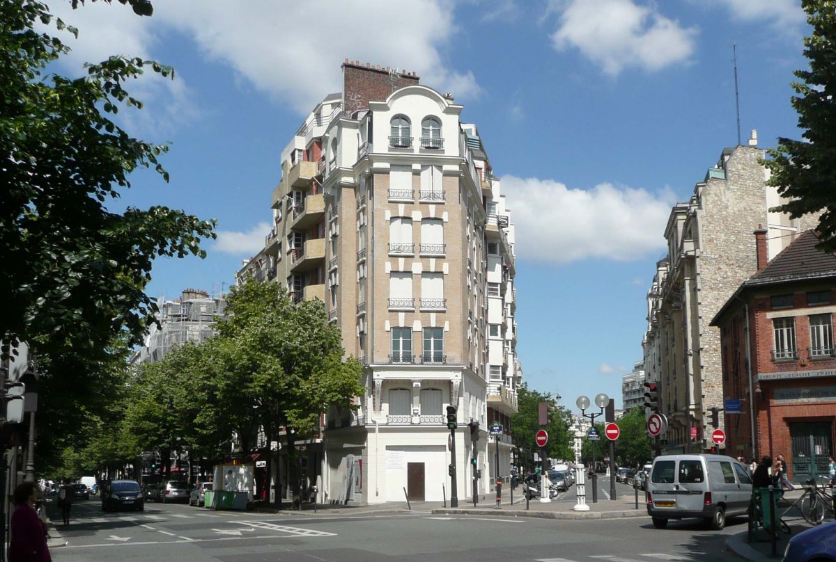 ATELIER D'ARCHITECTURE ELC REHABILITATION LOURDE RUE DE VOUILLE PARIS 15