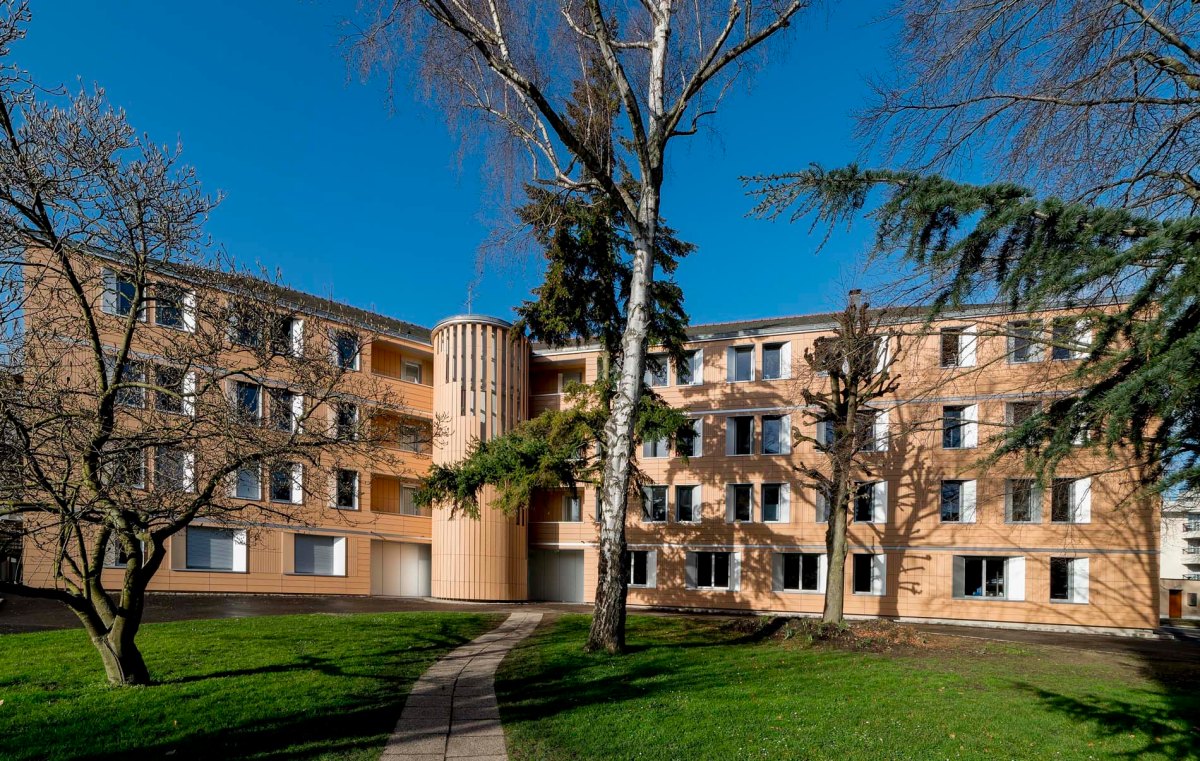 ATELIERD'ARCHITECTURE ELC REHABILITATION THERMIQUE ECOLE SAINTE GENEVIEVE