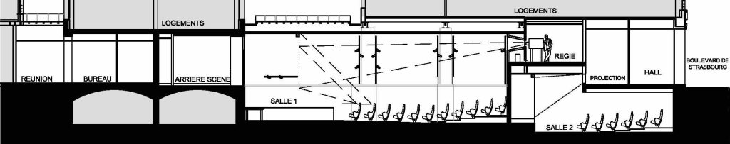 RENOVATION DU CINEMA LE BRADY COUPE