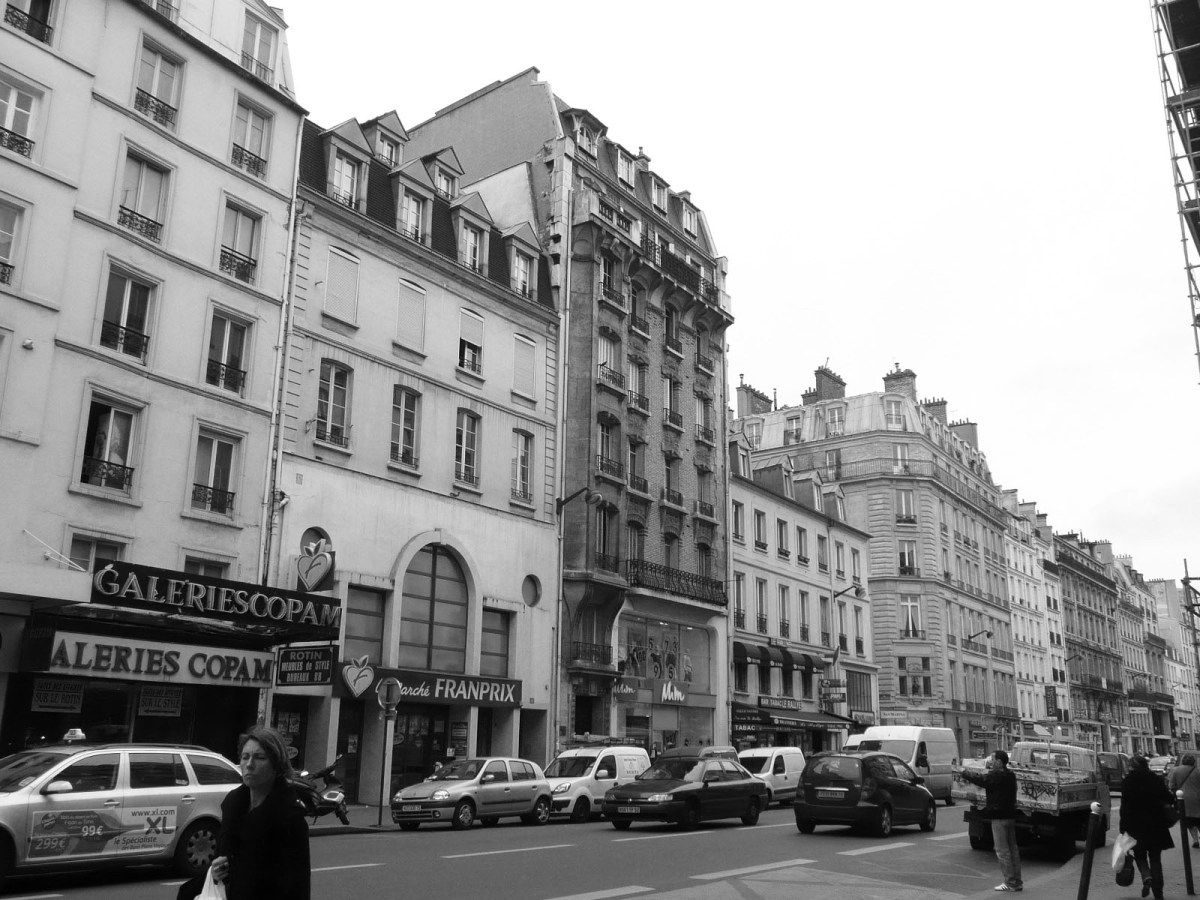 RUE DU FAUBOURG SAINT ANTOINE AVANT TRAVAUX
