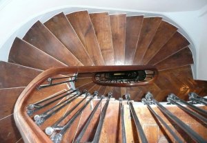 Réhabilitation d'un immeuble haussmanien, l'escalier