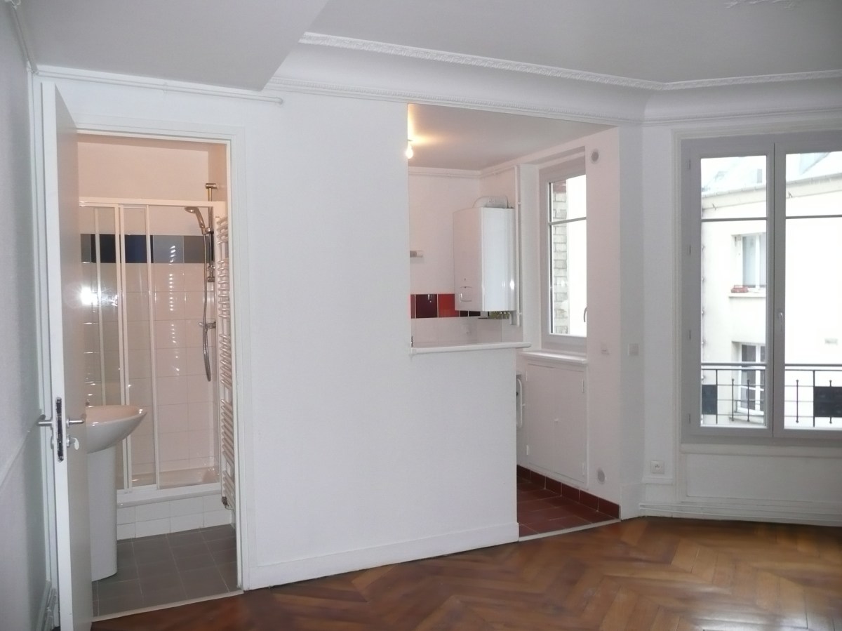 Réhabilitation d'un immeuble haussmanien, création d'un studio